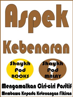 cover image of Aspek Kebenaran--Aspects of Truthfulness